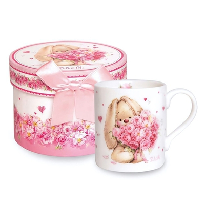 Кружка 200мл. Зайка Ми с букетом