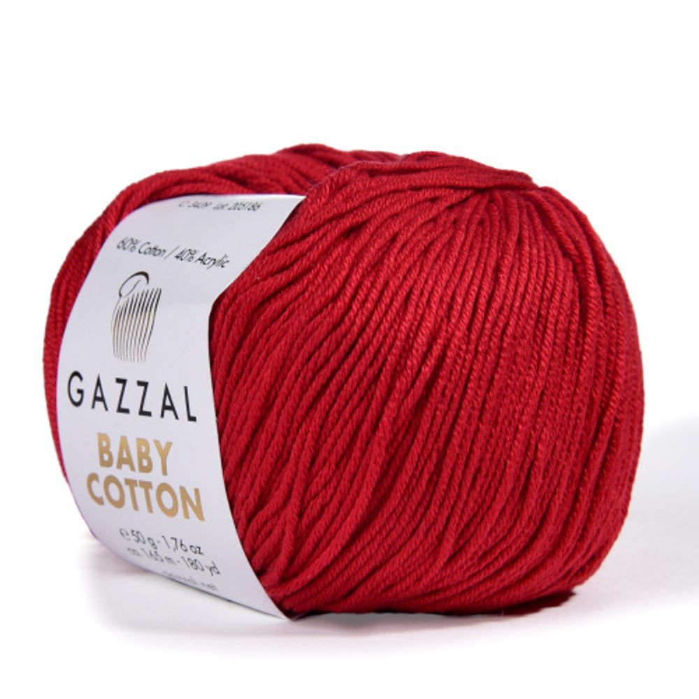 Пряжа Gazzal Baby Cotton (3439)