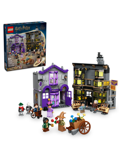 Лего Гарри Поттер Лавка Олливандера и Мадам Малкин | LEGO Harry Potter Ollivanders & Madam Malkin’s Robes 76439 744 д 8+