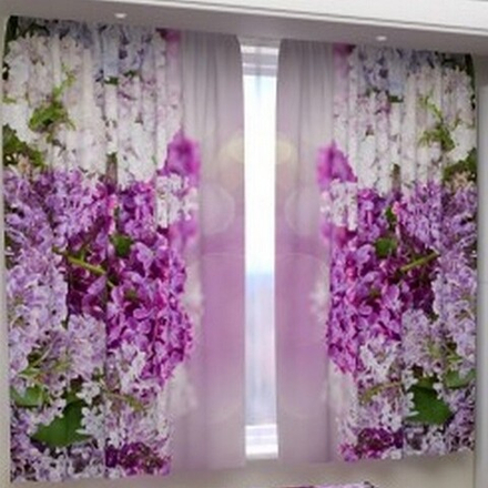 Фотошторы для кухни "РД. СИРЕНЬ", Россия.