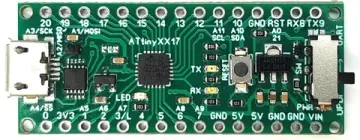 Отладочная плата Arduino NANO T3217 на ATTINY3217