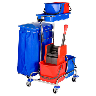 Тележка Vermop для влажной уборки Varietta Plus 2 (хром) 0639