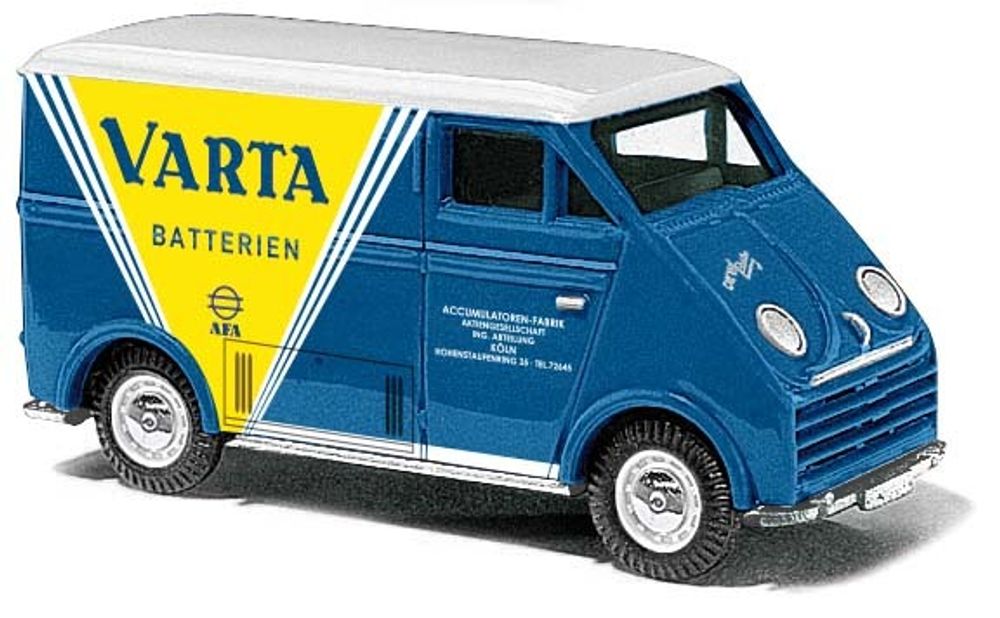 Микроавтобус DKW 3=6, Varta (H0)