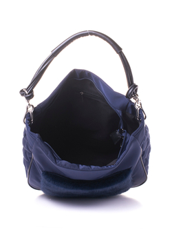 25004/43 Сумка жен., текстиль + иск.мех