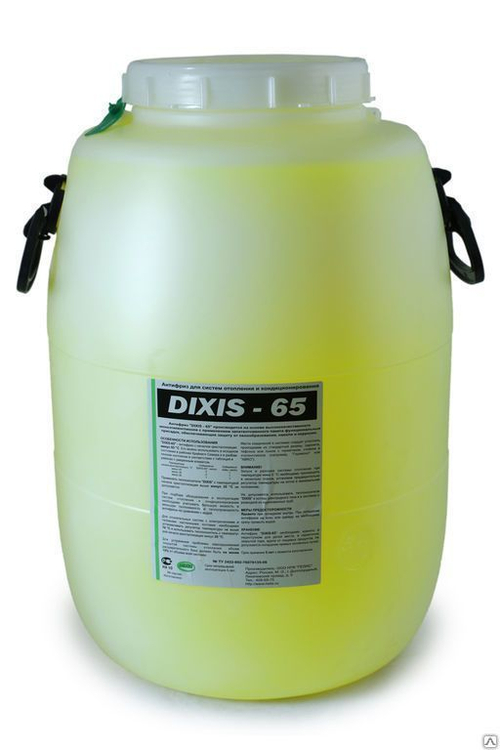 Теплоноситель Nixiegel (Dixis) -65 на основе этиленгликоля, 50 кг