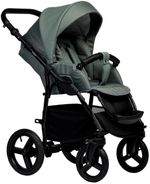 Детская коляска Indigo Impulse Eco 3 в 1 с автокреслом Avionaut Cosmo Beige Ie01 шалфей кожа/шалфей
