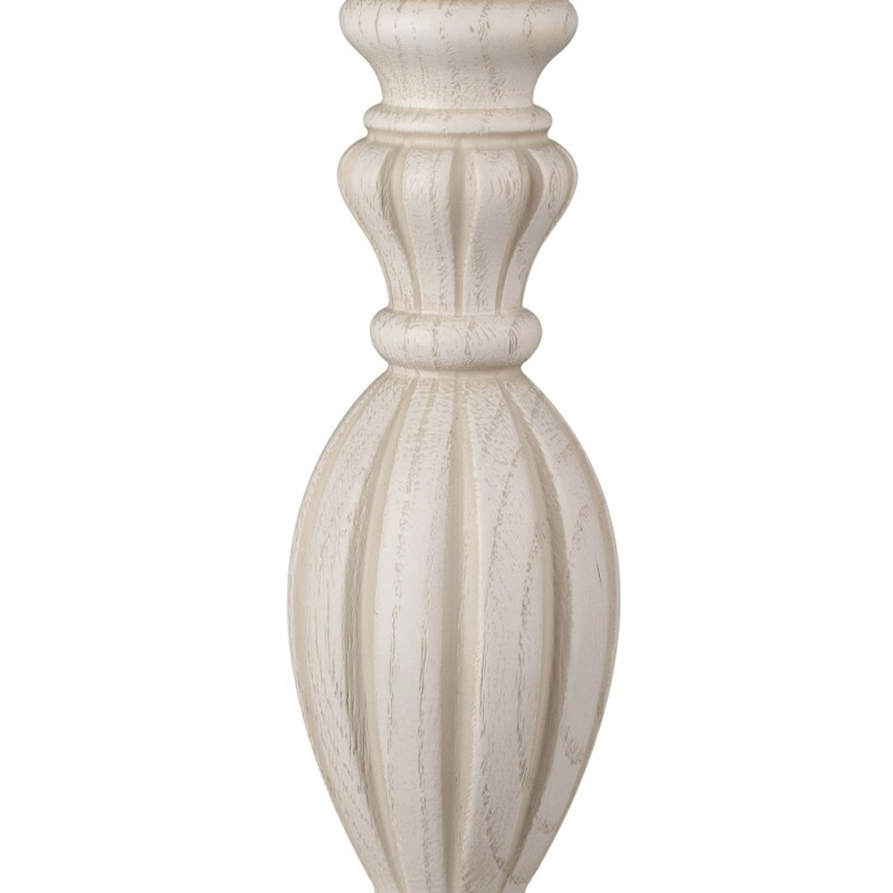 Лампа настольная Севенна выбеленный дуб с серой патиной С02БС