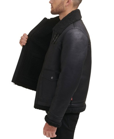 Куртка утепленная мужская LEVI'S FAUX SHEARLING SHORTIE RANCHER