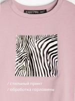 Лонгслив детский с принтом