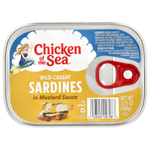 Chicken of the Sea, Сардины в горчичном соусе, 106 г (3,75 унции)