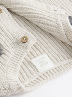 Вязаный кардиган для малышей Next K82-442, Светло-серый