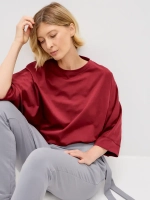 Футболка оверсайз большие размеры летучая мышь