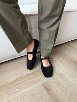 Балетки шерпа