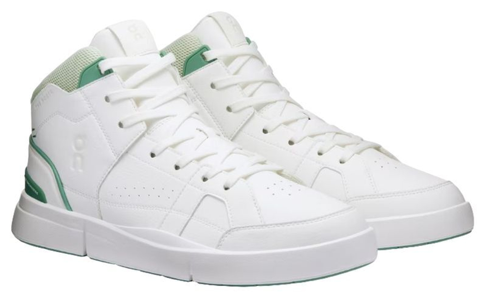 Кроссовки мужские ON The Roger Clubhouse Mid - White