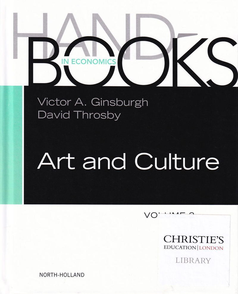 Справочник по экономике искусства и культуры. Т.2