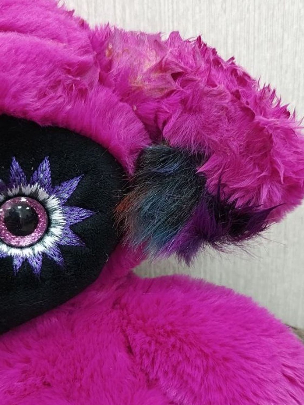 УЦЕНКА Мягкая игрушка Тёко (фуксия) (B1) 25см