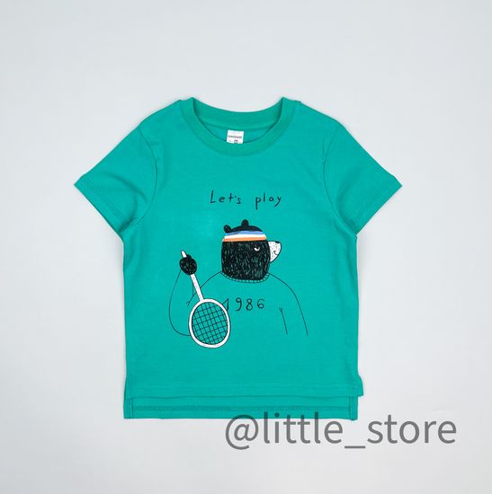 Футболка "Теннис" хлопковая, Мята