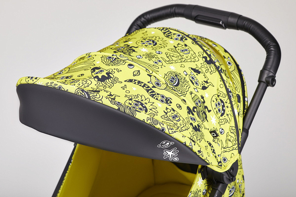 Детская коляска Anex Air-X Travel Cot Cosmo 3 в 1 woo/black/black