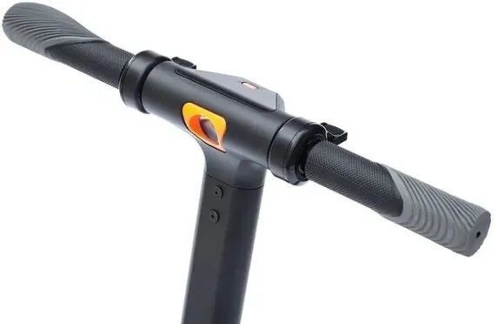 Руль Kugoo S1 в сборе (дисплей, курки, грипсы, фара)