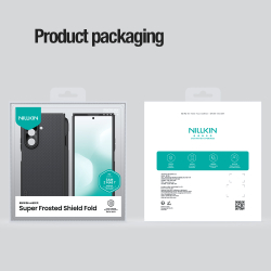 Чехол с MagSafe и держателем для S Pen от Nillkin для Samsung Galaxy Z Fold 7, серия Super Frosted Shield Fold Magnetic