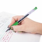 Ручка гелевая с грипом BRAUBERG "EXTRA GT", ЗЕЛЕНАЯ, стандартный узел 0,5 мм, линия 0,35 мм, 143922