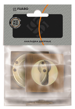 Накладка под цилиндр ET.K.KM52 (ET KM) AB/GP-7 бронза/золото