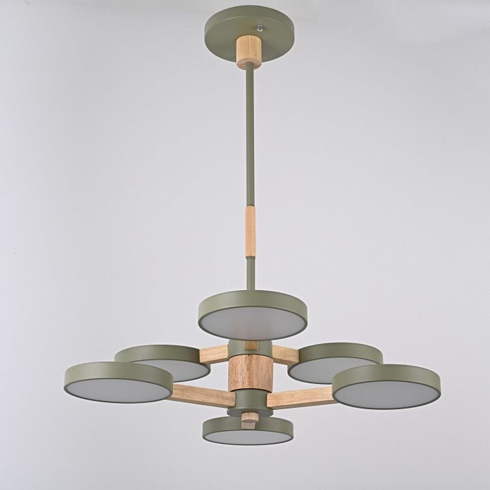 Люстра на штанге Imperiumloft TURNA Khaki TURNA-DBL01