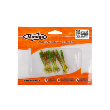 Силиконовая приманка PULSAR 2,0"(10шт) 50мм, цвет 226