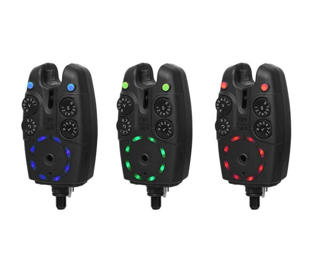 CARP PRO Набор сигнализаторов поклевки RAM XD 3+1 электронный