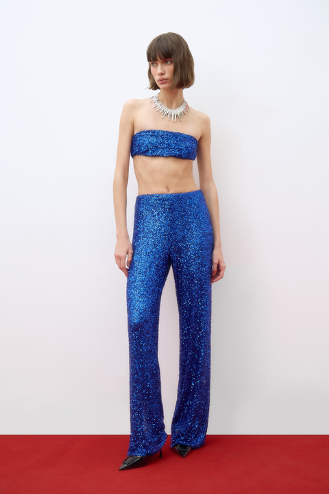 Топ бандо из пайеток