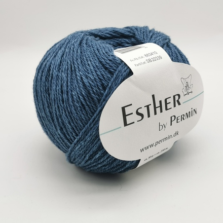 Пряжа для вязания PERMIN Esther 883410, 55% шерсть, 45% хлопок, 50 г, 230 м PERMIN (ДАНИЯ)