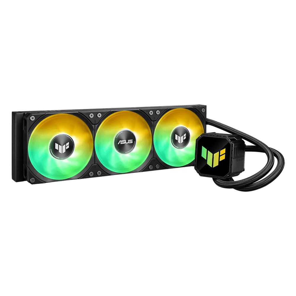 Водяное охлаждение CPU Asus TUF GAMING LC III 360 ARGB 3x120mm Liquid CPU Cooler, PWM, ARGB