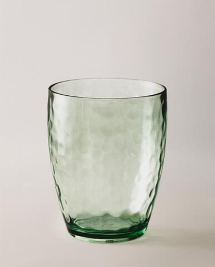 Zara Home стакан из пластика, цвет зелёный, 11.3 см