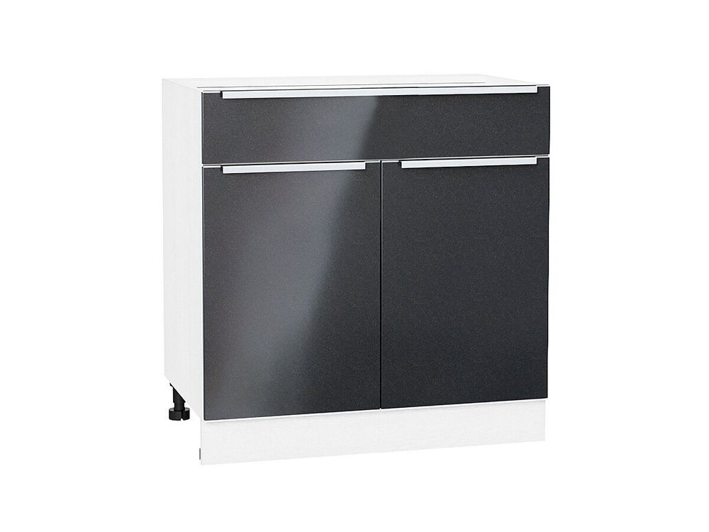 Шкаф нижний с 2-мя дверцами и ящиком Фьюжн