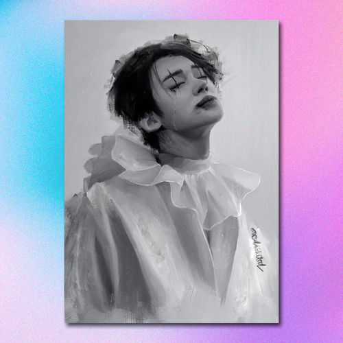 Арт принт / ediskard / TXT / Ёнджун #1