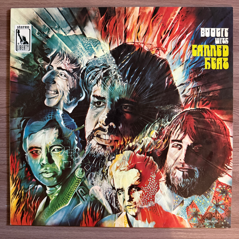 Canned Heat ‎– Boogie With Canned Heat (Дания 1968г.) Т