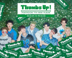 Альбом Pentagon - THUMBS UP! 7th Mini Album