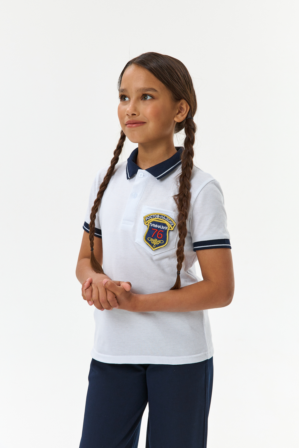 Поло короткий рукав (с липучкой для шеврона)