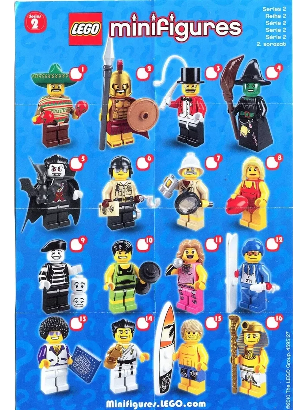 Минифигурки LEGO Minifigures 8684 Серия 2 Спартанец