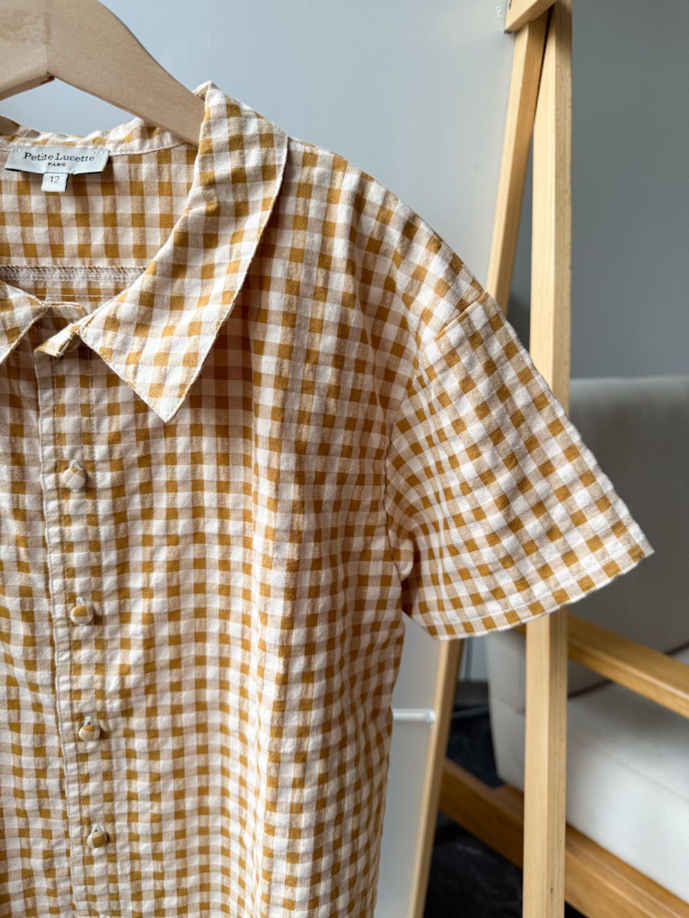 Хлопковая рубашка Petite Lucette, 152