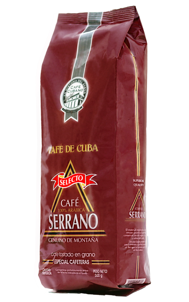 Кофе SERRANO зерновой 500 гр 2