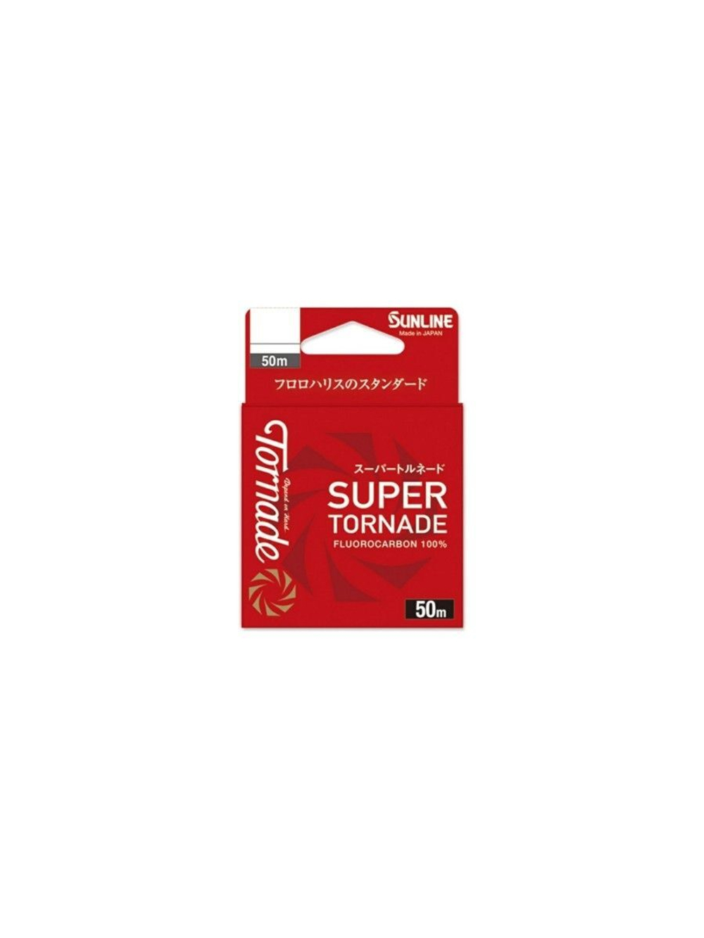 Флюрокарбон леска для рыбалки SUNLINE SUPER TORNADE('24) 50m HG #1/0.165mm