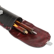 Чехол Standard Craft 1x1 черно-бордовый