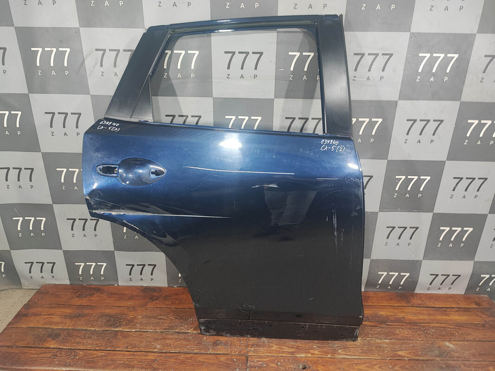 Дверь задняя правая Mazda CX-5 2 (KF) 17-нв Б/У Оригинал K1Y07202XD