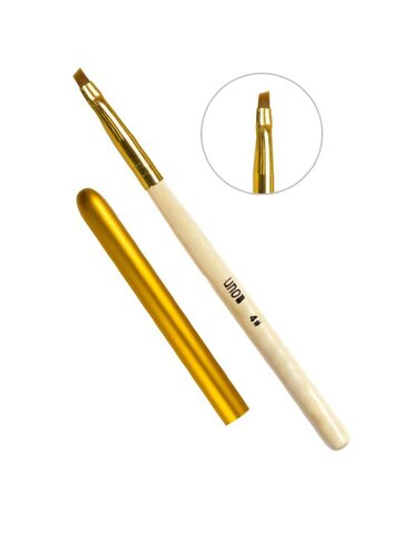 UNO Кисть для китайской росписи №4 с колпачком