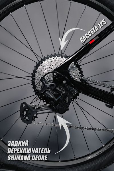 Горный велосипед Twitter Predator PRO 29 RockShock M8100-2-12S