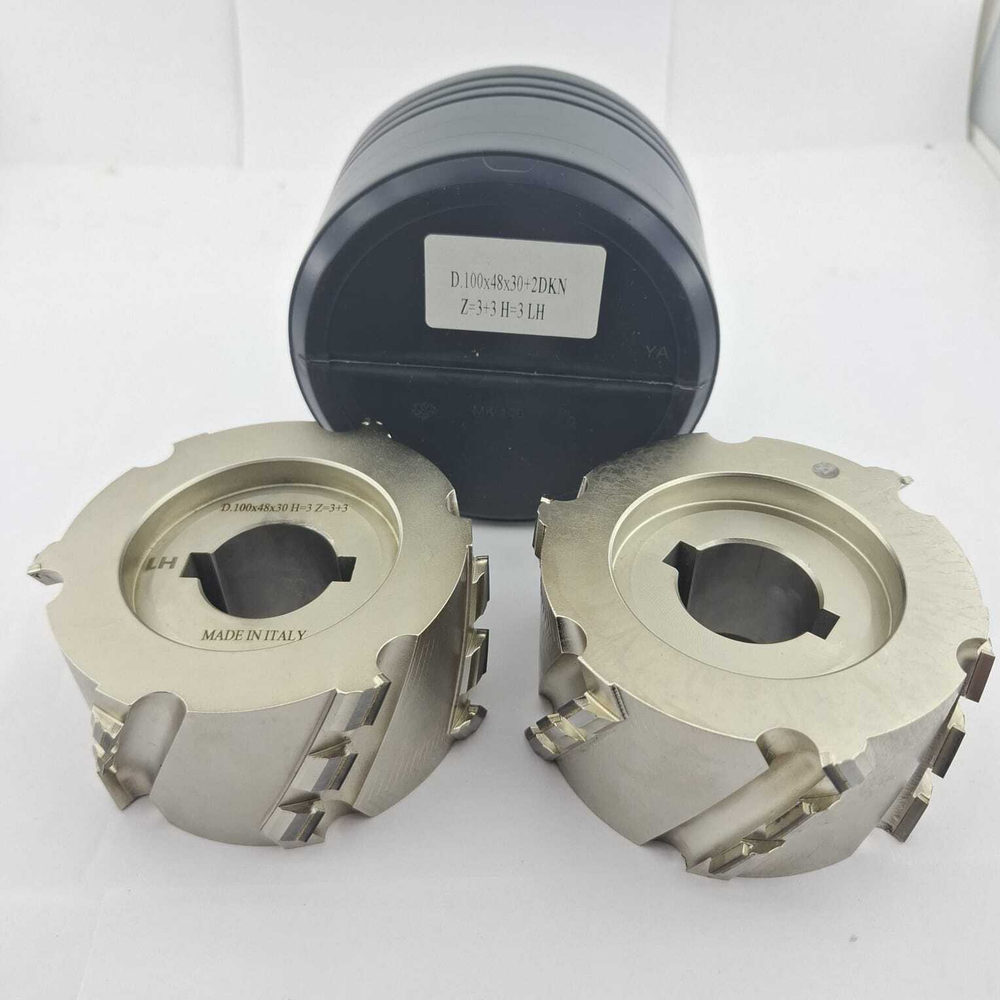 PCD фреза D.100x48x30+DKN Z=3+3 H=3 LH + RH для Brandt, SCM, IMA, Holzher