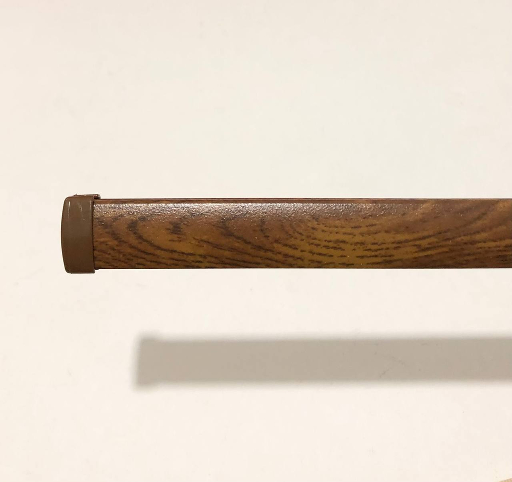 Нижний утяжелитель-отвес стальной, цвет орех