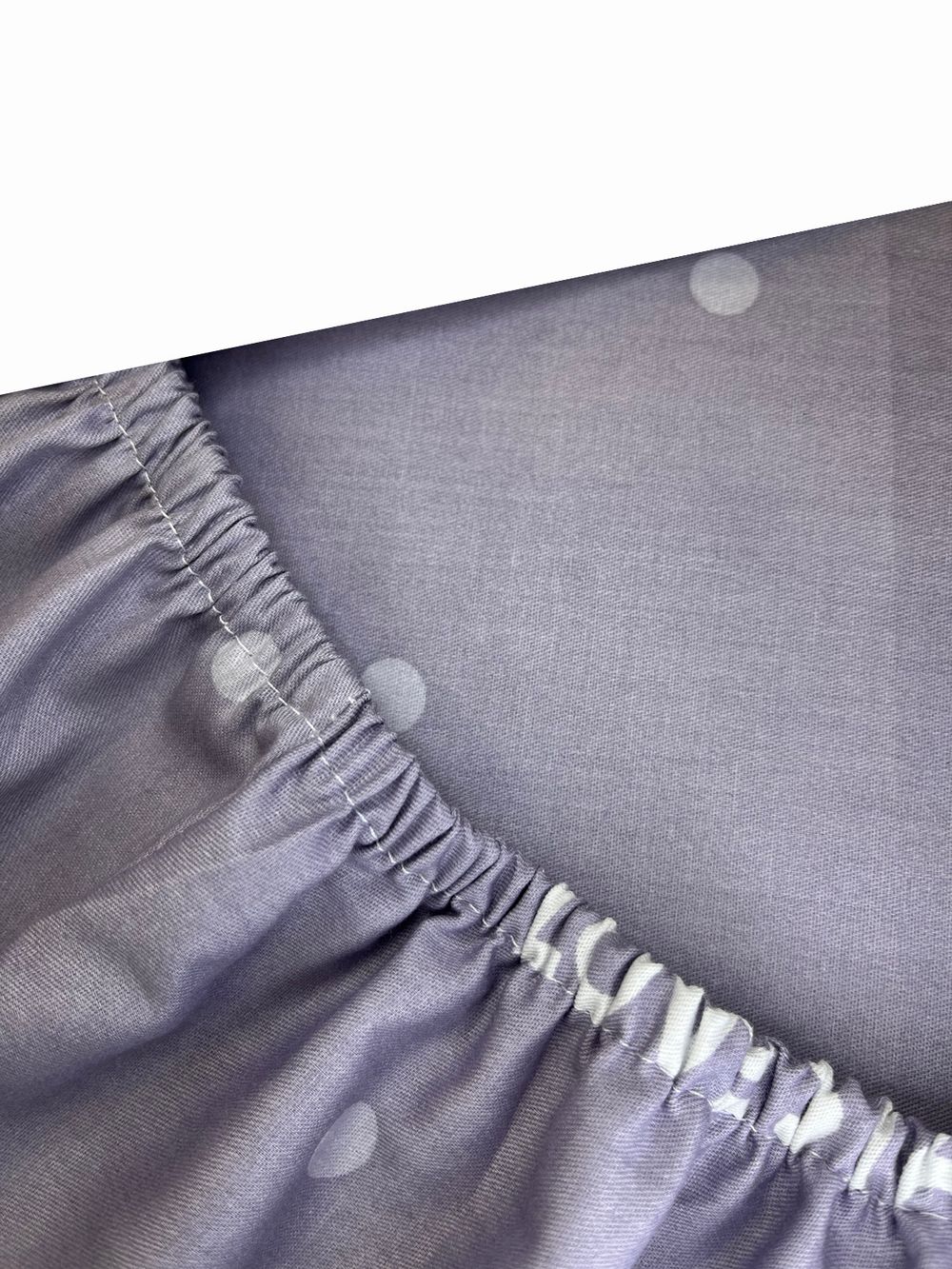 Простынь на резинке сатин Milky Garden "Brooklyn (компаньон)" 160x200 см