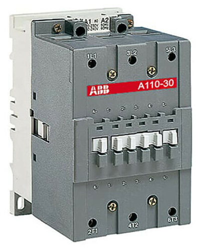ABB Контактор A110-30-00 110А AC3 катушка управления 220-230В AC